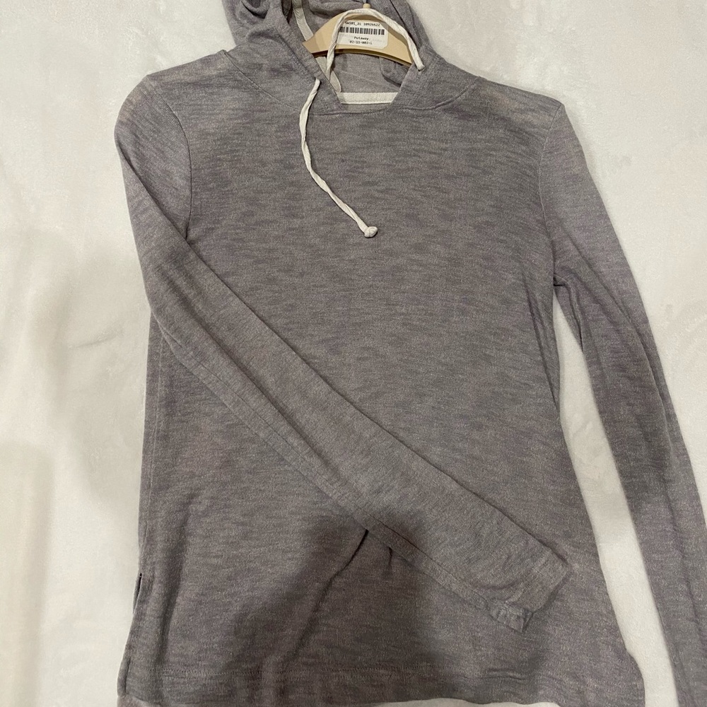 Lightweight Grey Hoodie